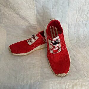 Adidas NMD R1 Active Red Sneaker Size 9